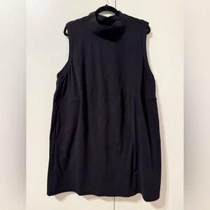 FLX Sleeveless Black Women's Tank Dress